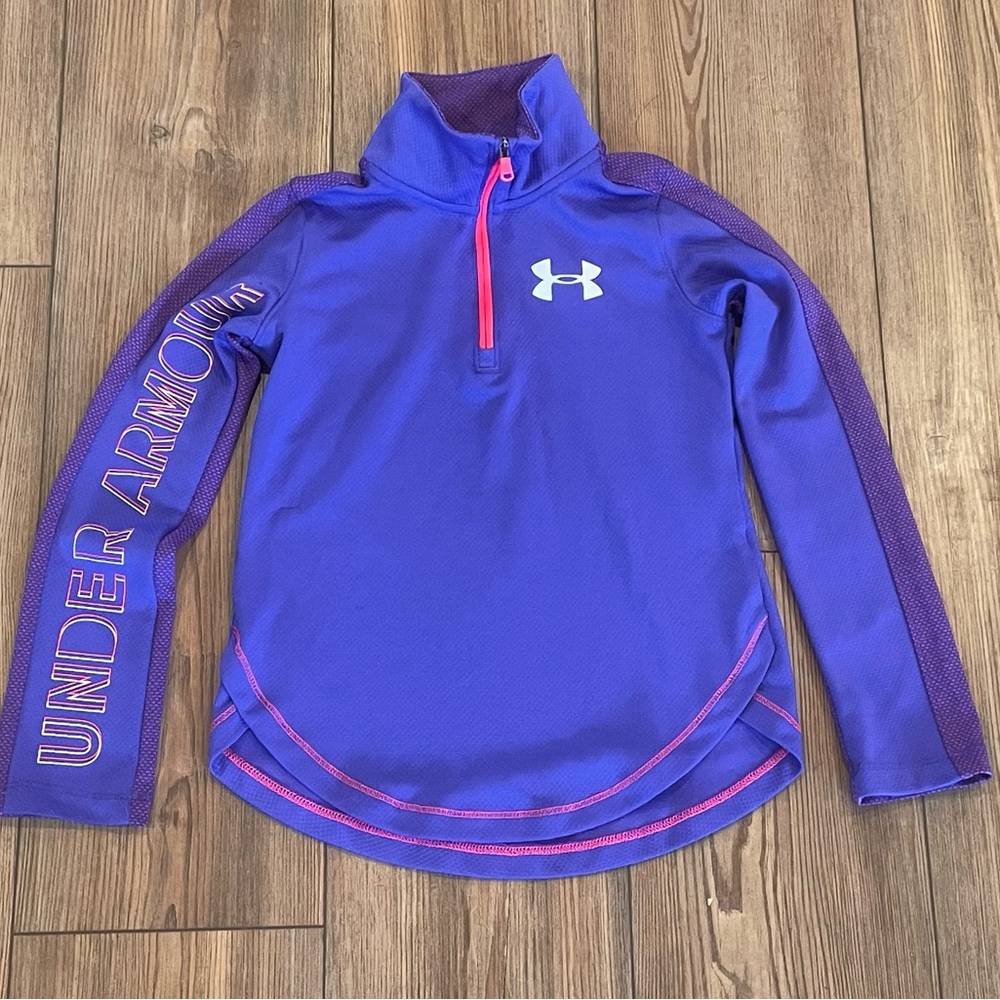 Girls Under Armour 1/4 Zip